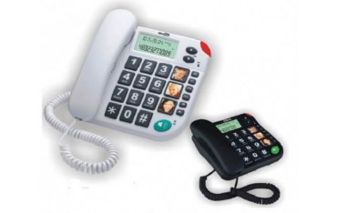 Telefon Przewodowy Stacjonarny MAXCOM KXT480 dla osoby starszej