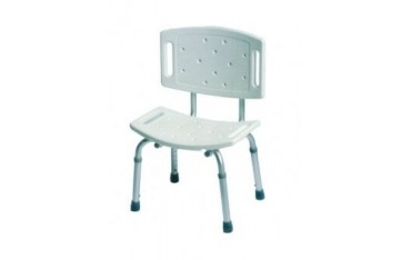 Krzesło rehabilitacyjne prysznicowe z oparciem