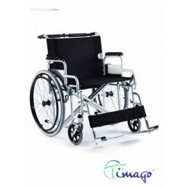 Wózek inwalidzki stalowy