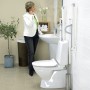 Poręcz ułatwiająca korzystanie z toalety (max. 150kg) Etac OptimaL
