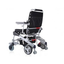 Lekki i składany wózek inwalidzki z napędem elektrycznym