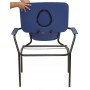 Fotel toaletowy BEST UP XXL do 160 kg - bardzo szerokie siedzisko