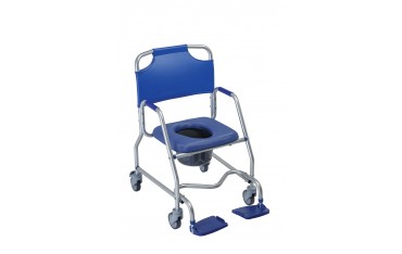 Lekki wózek sanitarno-prysznicowy z miękkim siedziskiem OBANA