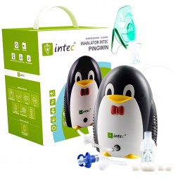 Medyczny inhalator nebulizator dla dzieci INTEC PINGWIN
