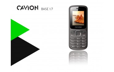 Najtańszy telefon komórkowy Cavion Base 1.7. - 2 karty sim i wytrzymała bateria