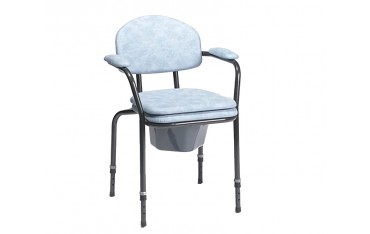 Krzesło toaletowe z regulacją wysokości siedziska