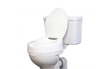 Wysoka nasadka toaletowa z klapą - wysokość 15 cm
