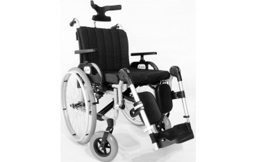 Wózek inwalidzki Barracuda stabilizujący plecy i głowę MOBILEX