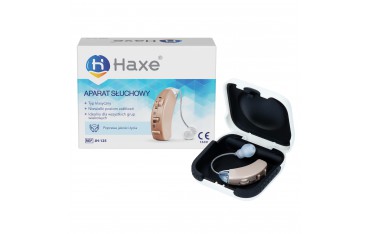 Aparat słuchowy JH125 medyczny uniwersalny dyskretny marki HAXE