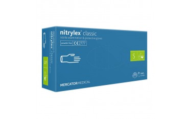 Rękawiczki nitrylowe bezpudrowe Nitrylex Classic 100 szt.