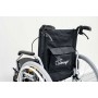 Everyday-TIM : Wózek inwalidzki aluminiowy z łamanym oparciem i hamulcami dla osoby prowadzącej