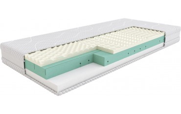 Materac ortopedyczny  SleepMed Standard z możliwością wykorzystania do  łóżek z regulowanym stelażem