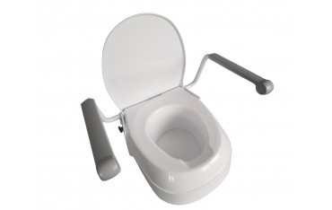 Nasadka/nakładka toaletowa na sedes z odchylanymi poręczami Mobilex