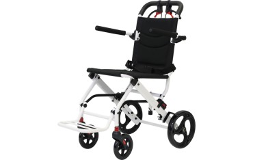 Wózek inwalidzki transportowy aluminiowy  lekki AT52316