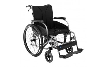 Praktyczny, aluminiowy wózek inwalidzki z regulacją ciężkości SIMPLE-TIM