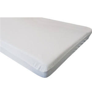 Oddychające nieprzemakalne prześcieradło ochronne FROTTE z gumką na materac - 160x200