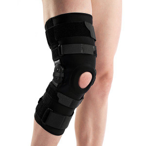 Stabilizator stawu kolanowego długi z szynami otwarty TGO-C SK-OD 506 - L