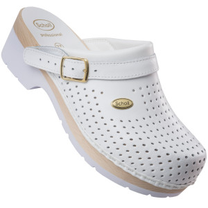 Drewniaki Scholl CLOG SUPERCOMFORT dla personelu medycznego Biały 45