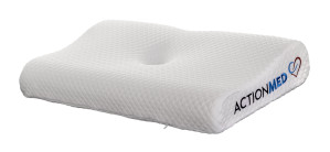 Medyczna poduszka ortopedyczna z wycięciem na bark do spania na plecach i boku ANATOMICAL MED PILLOW PO200AM marki ActionMED