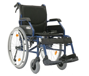 Wózek inwalidzki aluminiowy PERFECT z bogatym wyposażeniem - NFZ - 41 cm