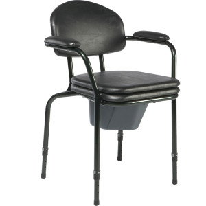 Krzesło toaletowe z regulacją wysokości siedziska