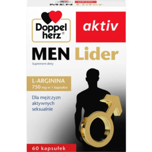 Doppelherz aktiv MEN Lider Preparat specjalnie opracowany dla mężczyzn 60 kapsułek