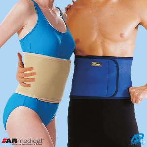 Pas brzuszny wyszczuplający SP-1815D firmy ARMEDICAL - Niebieski