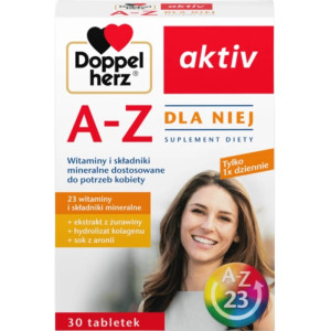 Doppelherz aktiv Witaminy A-Z Dla Niej 30 tabletek