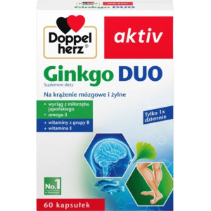 Doppelherz aktiv Ginkgo Duo 60 kapsułek