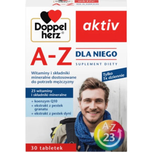 Doppelherz aktiv Witaminy A-Z Dla Niego 30 tabletek