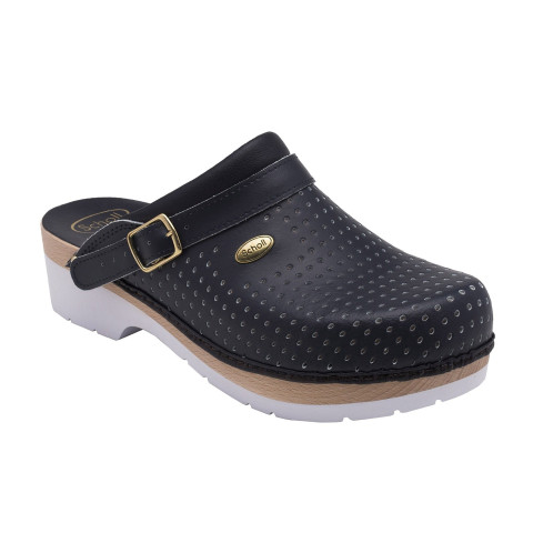 Drewniaki Scholl CLOG SUPERCOMFORT dla personelu medycznego 38 GRANATOWY - Galeria zdjęcie 2