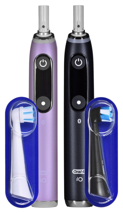 Braun Oral-B szczoteczka elektryczna iO 9N zestaw DUO BLACK ONYX & ROSE QUARTZ - Galeria zdjęcie 2