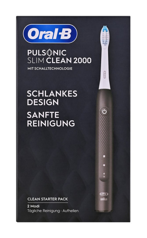 Szczoteczka Oral-B PULSONIC SLIM CLEAN 2000 czarna - Galeria zdjęcie 9