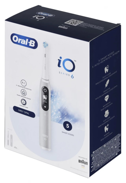 Szczoteczka do zębów Oral-B iO Series 6 Grey Opal - Galeria zdjęcie 8