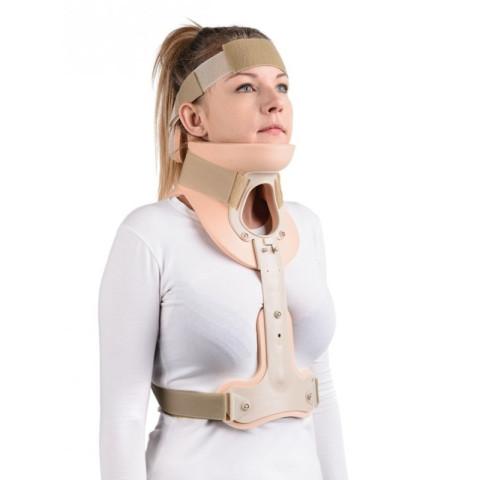 Orteza czaszkowo-szyjno-piersiowa Collar Stark zestaw - XL (48 i więcej) 13,33 cm - Galeria zdjęcie 1