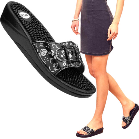 Damskie klapki Scholl New Massage dla personelu medycznego 36 Pomarańczowy - Galeria zdjęcie 12