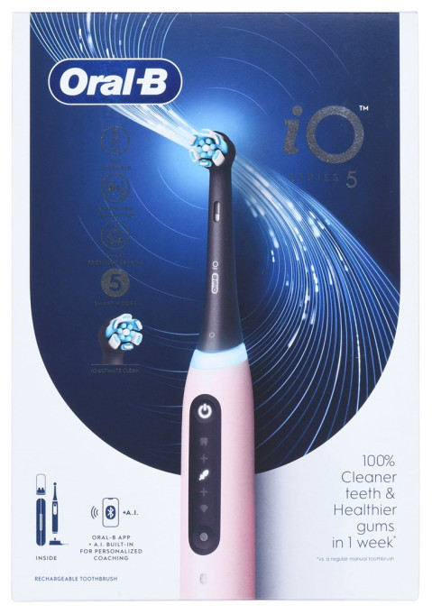Szczoteczka elektyczna Oral-B iO5 Pink - Galeria zdjęcie 16