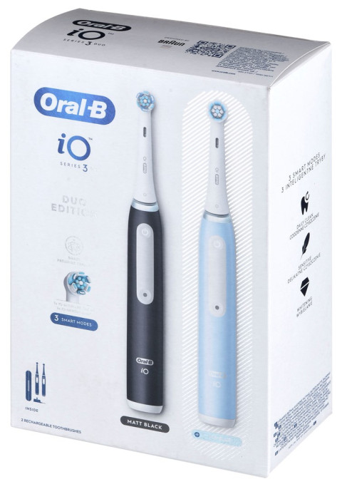 Braun Oral-B szczoteczka elektryczna iO3 DUO BLACK&BLUE - Galeria zdjęcie 15