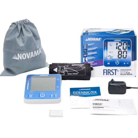 Ciśnieniomierz automatyczny NOVAMA FIRST z zasilaczem - Galeria zdjęcie 5