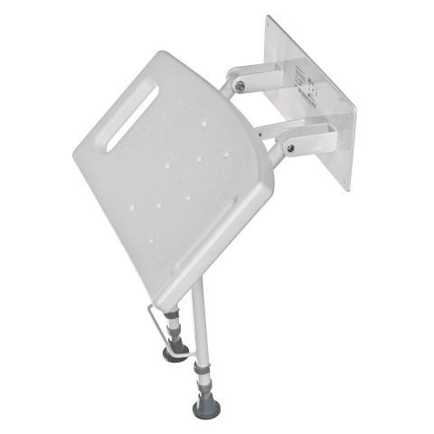 Krzesło prysznicowe przyścienne składane montowane do ściany KP600AM marki ActionMED - Galeria zdjęcie 7