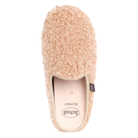 Miękkie damskie kapcie Scholl Maddy - kolor: Camel - rozmiar: 42 - Galeria zdjęcie 4