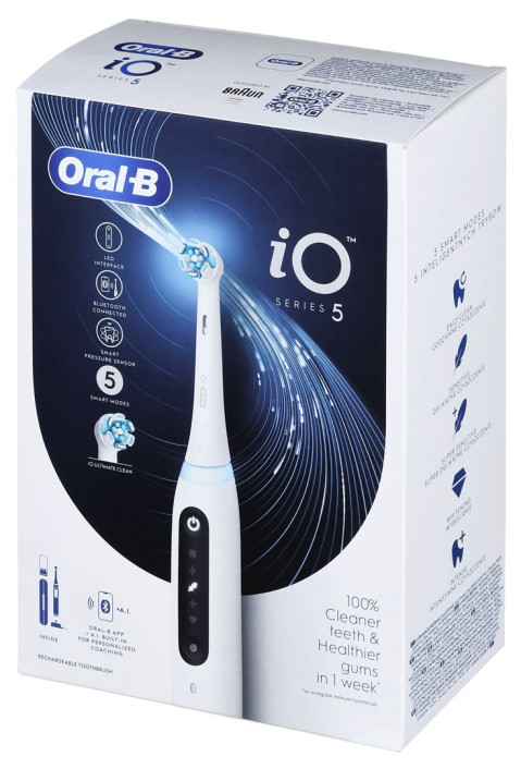 Braun Oral-B Szczoteczka elektryczna iO5 Quite White - Galeria zdjęcie 11