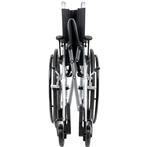 Wózek inwalidzki wykonany ze stopów lekkich ACTIVE SPORT LIGHT - kolor Srebrny - 38 cm - NFZ - Galeria zdjęcie 4