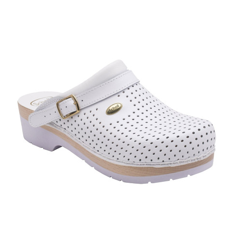 Drewniaki Scholl CLOG SUPERCOMFORT dla personelu medycznego Biały 38 - Galeria zdjęcie 4