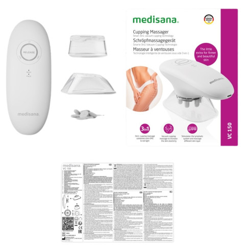Masażer podciśnieniowy Medisana VC 150 3w1 - Galeria zdjęcie 8