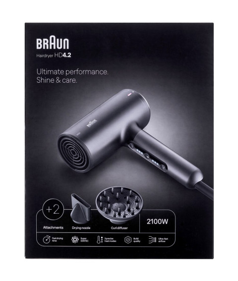 Suszarka do włosów BRAUN HD425E - Galeria zdjęcie 8