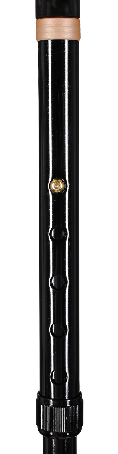 Czarna laska ortopedyczna inwalidzka do chodzenia dla seniora składana LI100AM marki ActionMED - Galeria zdjęcie 4