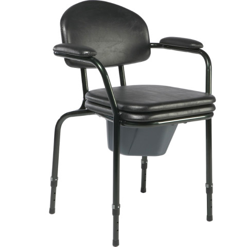 Krzesło toaletowe z regulacją wysokości siedziska - Galeria zdjęcie 1