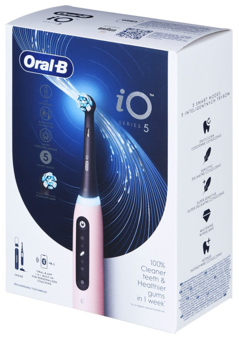 Szczoteczka elektyczna Oral-B iO5 Pink - Galeria zdjęcie 15