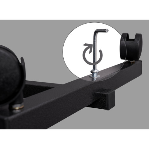 Stolik przyłóżkowy regulowany na kółkach z regulacją nachylenia blatu SP100AM marki ActionMED - Galeria zdjęcie 14